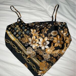 Princess Polly Silk Scarf Top